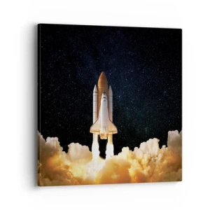 Tablou pe pânză - Ad astra! - 40x40 cm