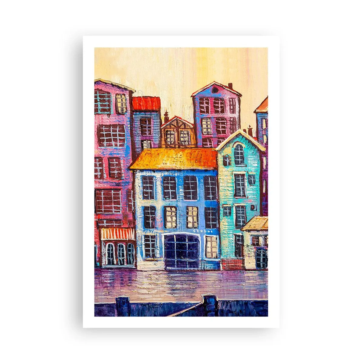 Poster - Un oraș ca în basm - 61x91 cm
