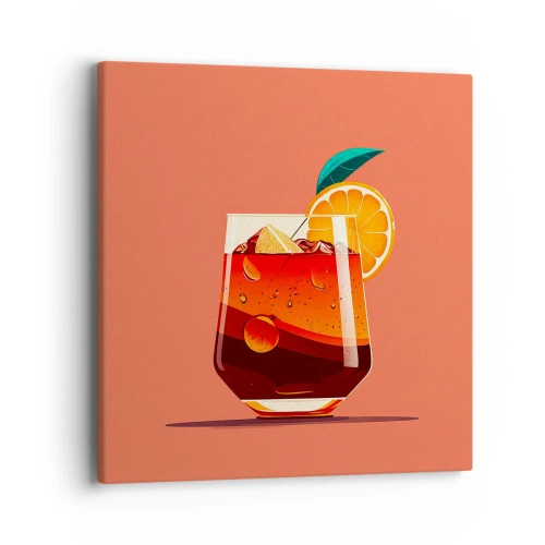 Tablou pe pânză - Răcoare de vară - 40x40 cm