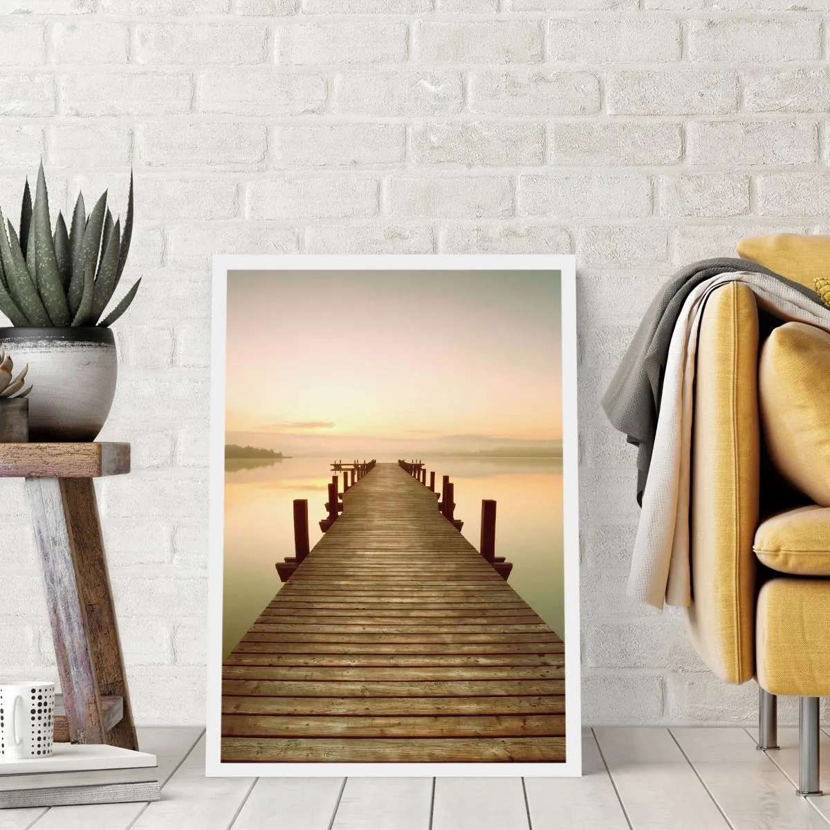 Poster - Înainte de răsărit, zori, lumină - 70x100 cm