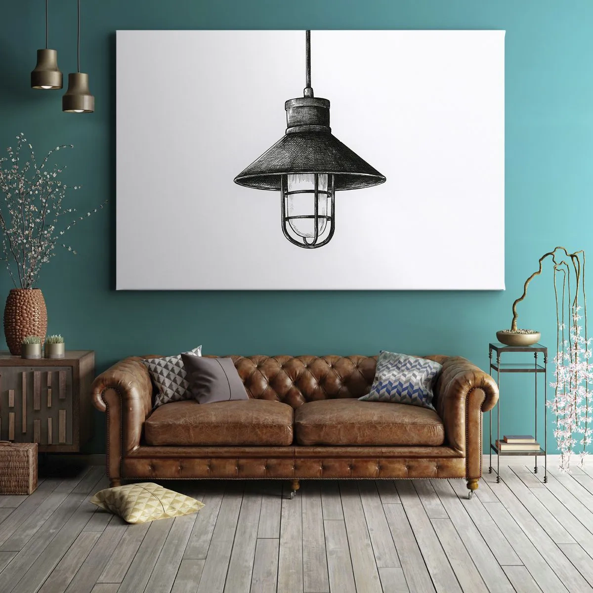 Tablou pe pânză - Cu mulți ani în urmă... - 120x80 cm