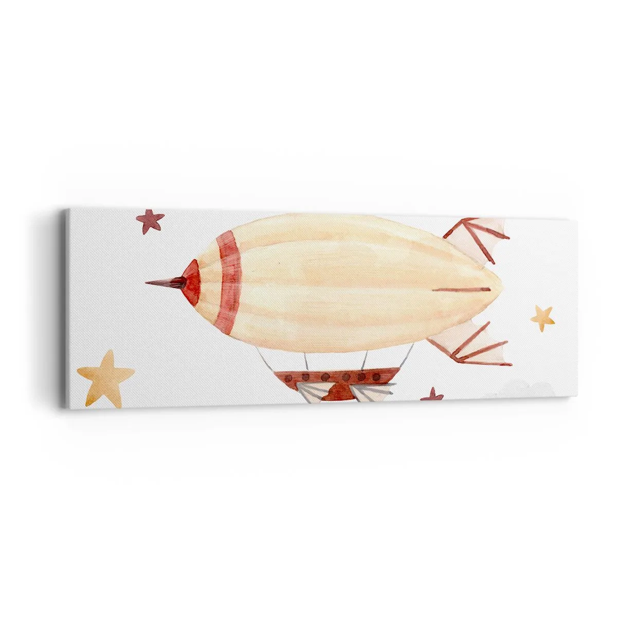 Tablou pe pânză - Aeronava - 90x30 cm