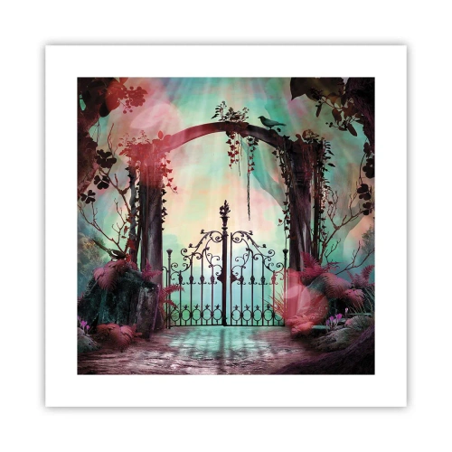 Poster - Grădina secretă - 40x40 cm