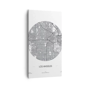 Tablou pe pânză - Anatomia Los Angeles - 55x100 cm