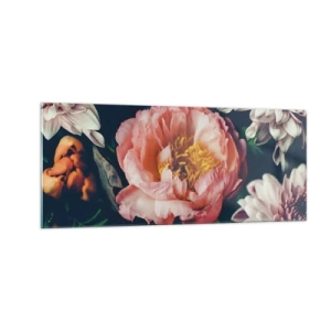 Tablou pe sticlă - Cu splendoare barocă - 100x40 cm