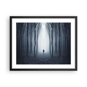 Poster în ramă neagră - Și totul este simplu și clar - 50x40 cm
