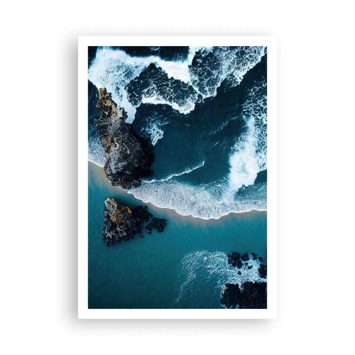 Poster - Înfășurate în valuri - 70x100 cm