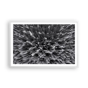 Poster în ramă albă - Mai ascuțit nu se poate - 91x61 cm