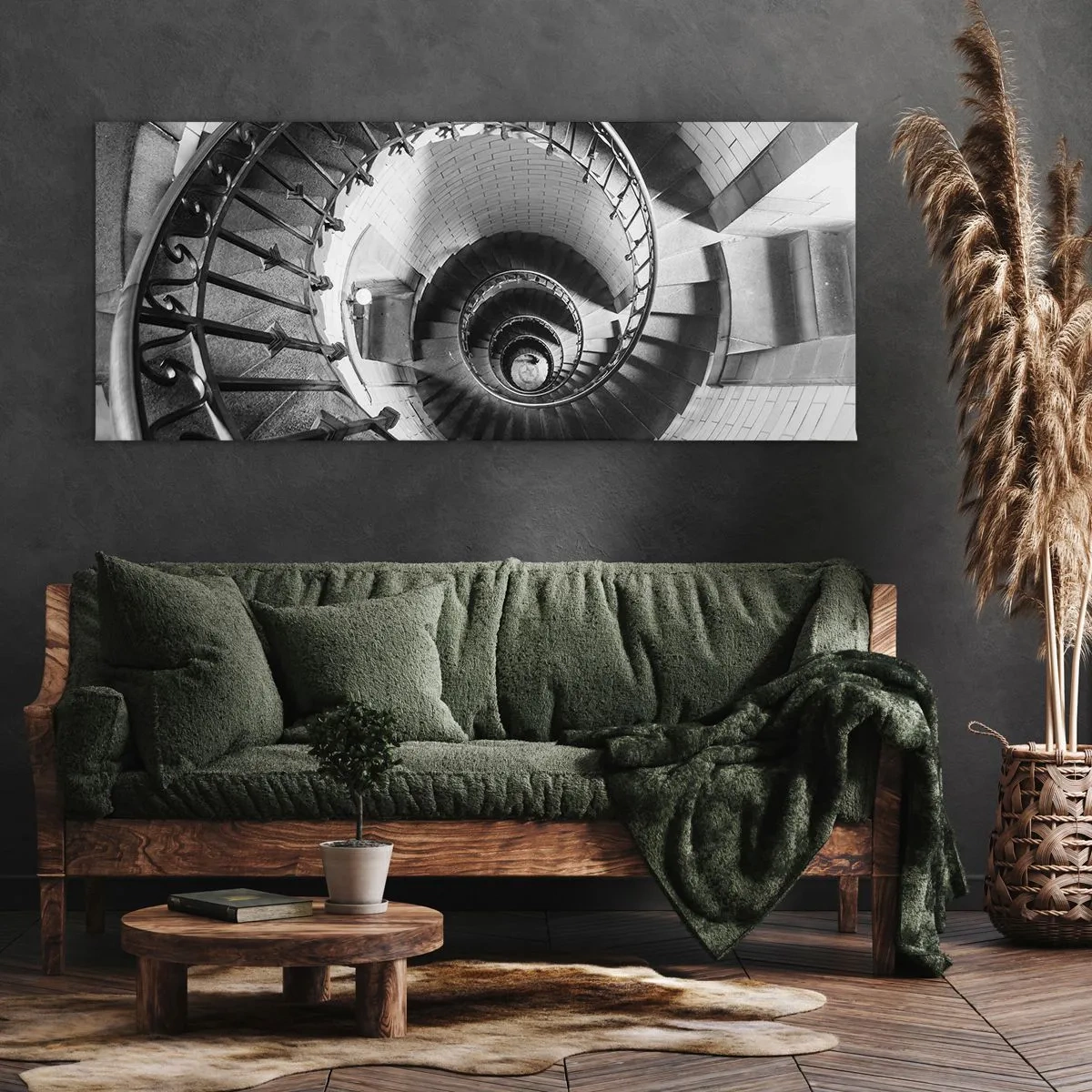 Tablou pe pânză - Din ce în ce mai sus - 140x50 cm