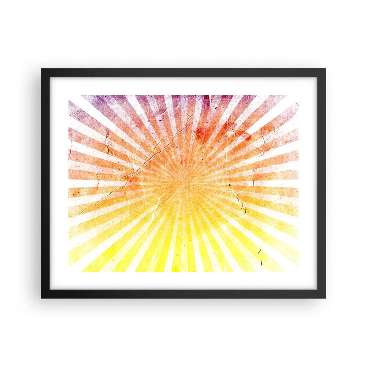 Poster în ramă neagră - Răsărituri și apusuri de soare - 50x40 cm