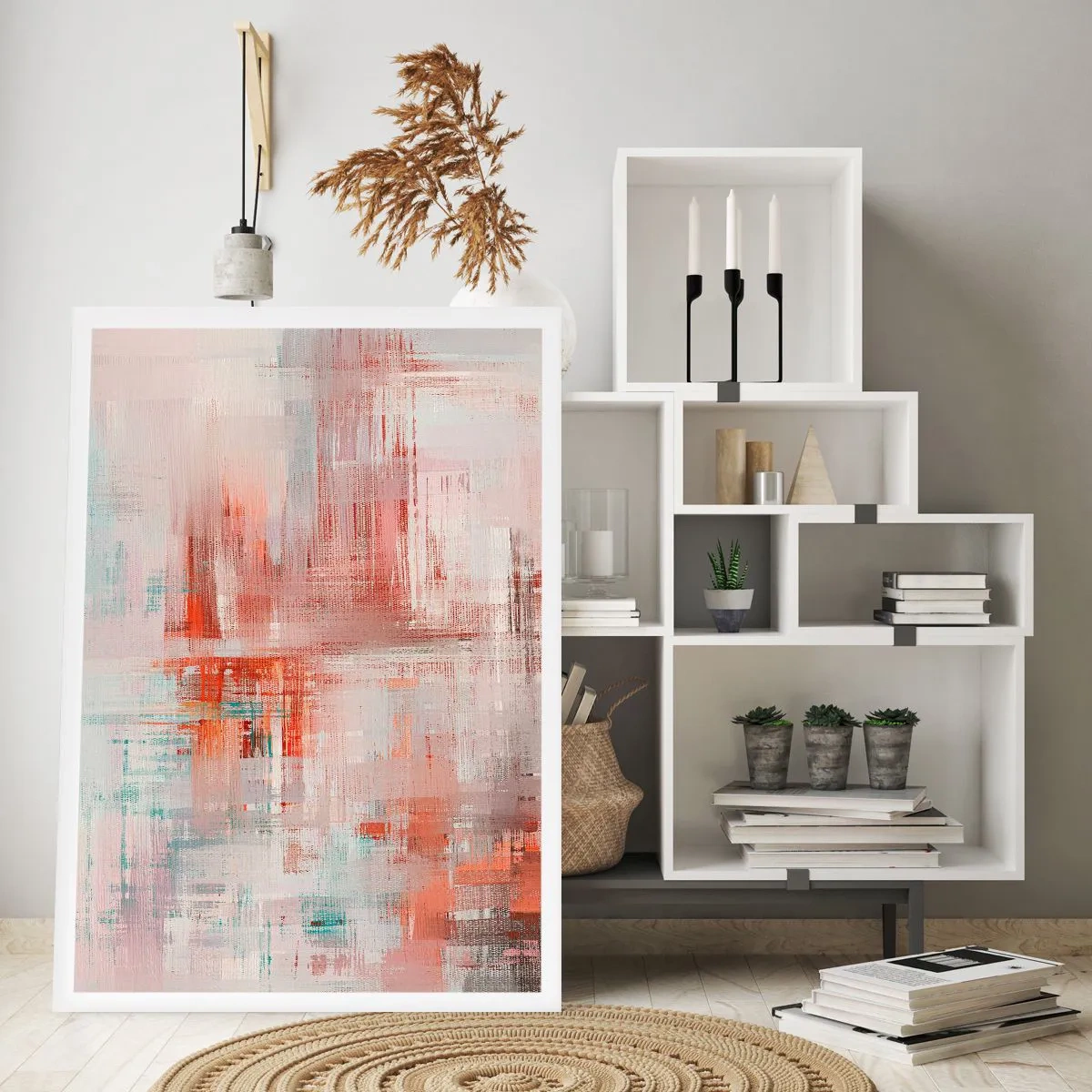 Poster - În ceață. Dar roz - 40x50 cm