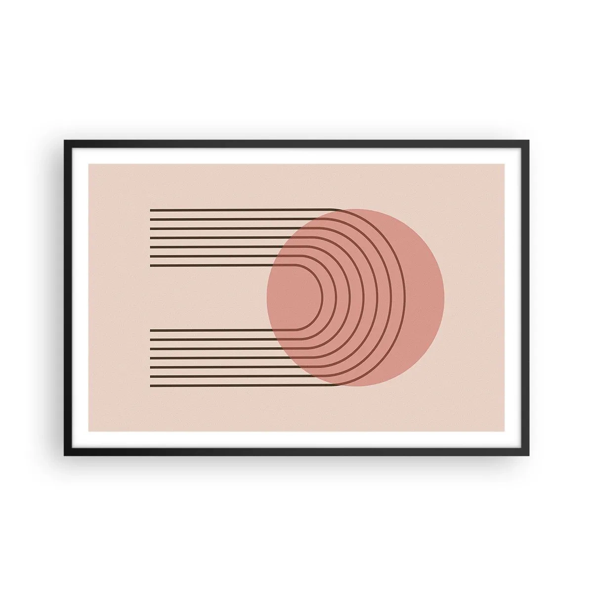 Poster în ramă neagră - Atracție irezistibilă - 91x61 cm