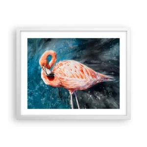 Poster în ramă albă - Decorativ prin natură - 50x40 cm