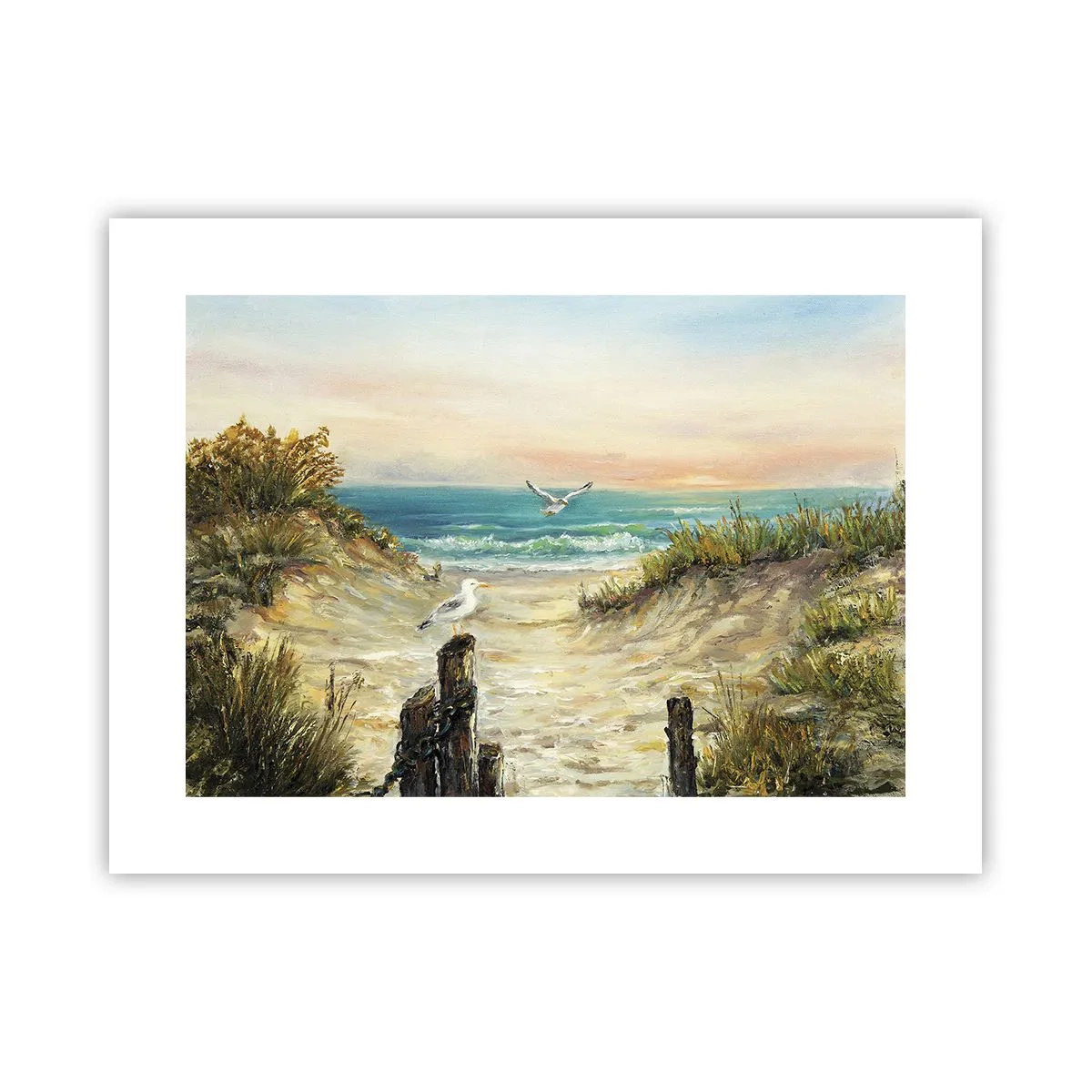 Poster - Retragere fără vânt - 40x30 cm