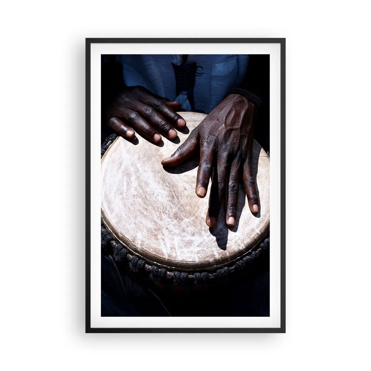 Poster în ramă neagră - Trăiește în ritmul tău - 61x91 cm