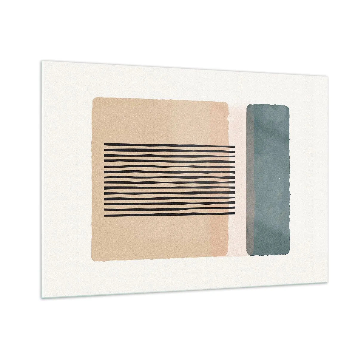 Tablou pe sticlă - Totul este în regulă - 100x70 cm