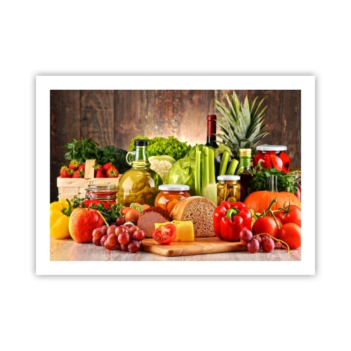 Poster - Afumate, prăjite, marinate - 70x50 cm