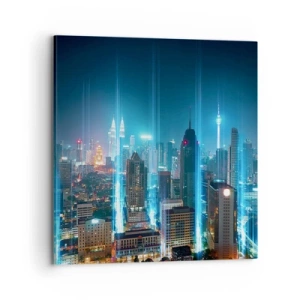 Tablou pe pânză - Prin Berlin spre cer - 70x70 cm