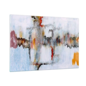 Tablou pe sticlă - Cu bățul pe apă - 100x70 cm
