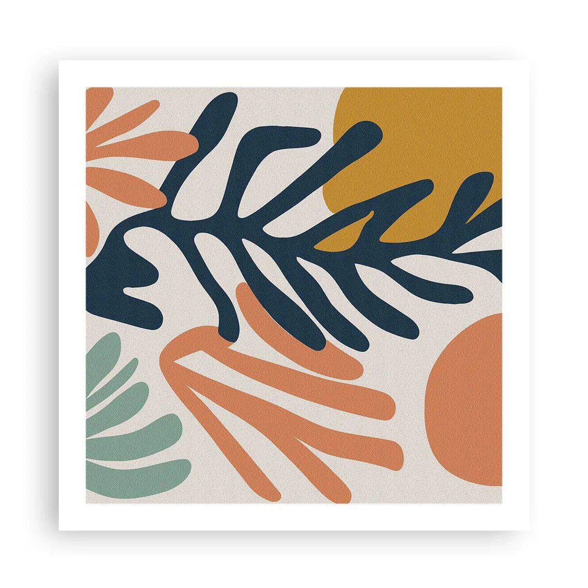 Poster - Mări de corali - 60x60 cm