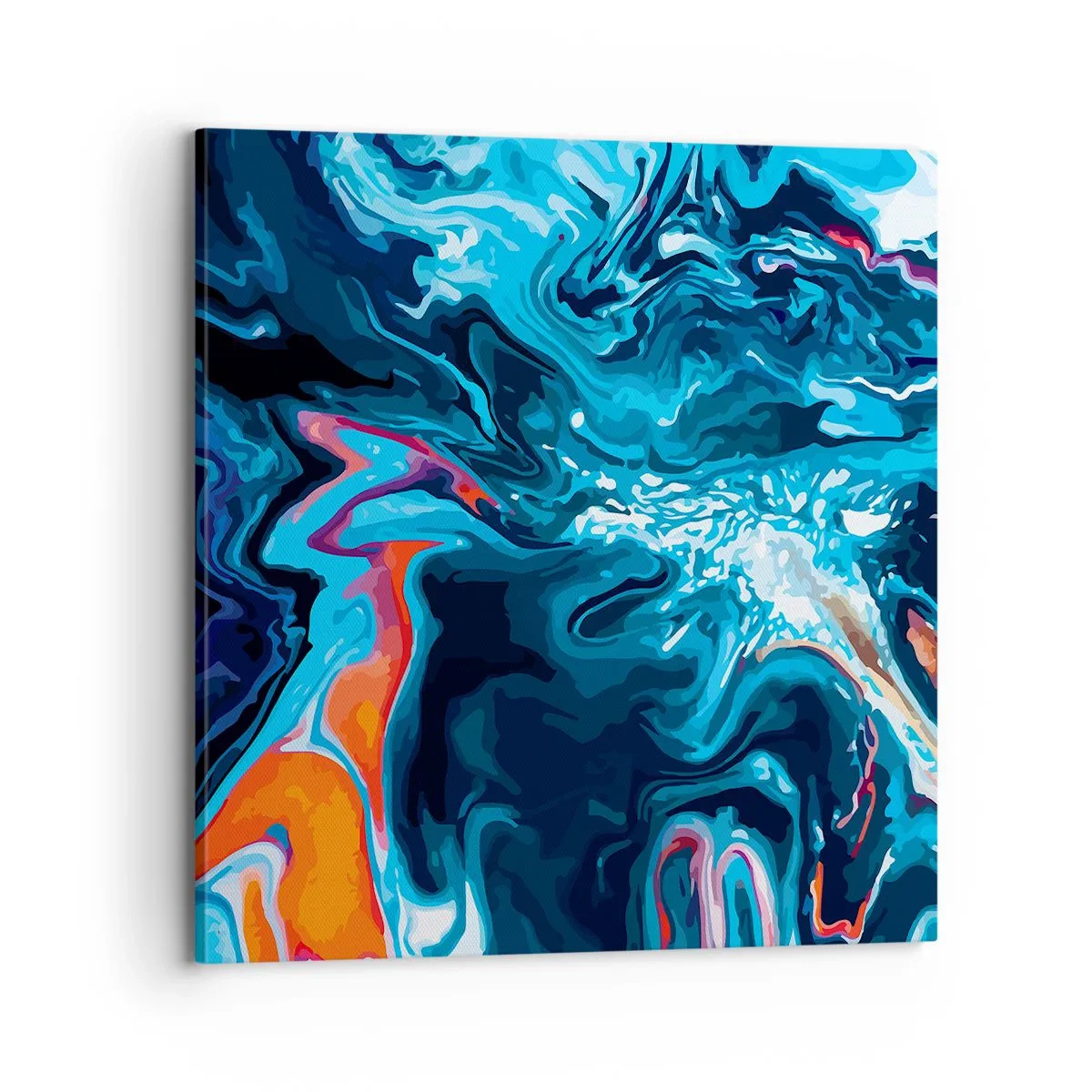 Tablou pe pânză - Călătorie spre centrul cerului - 70x70 cm