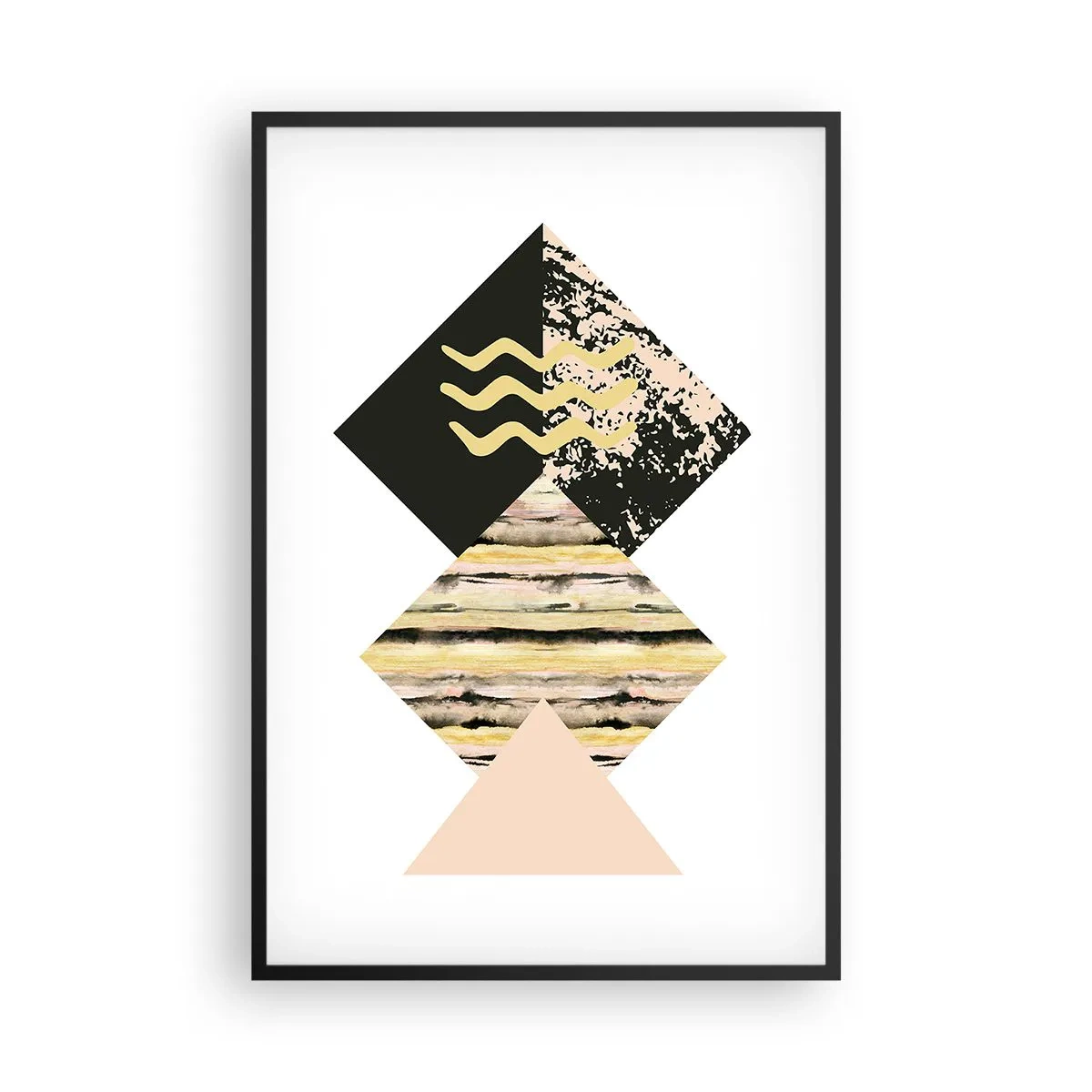 Poster în ramă neagră - Aparent simplu - 61x91 cm