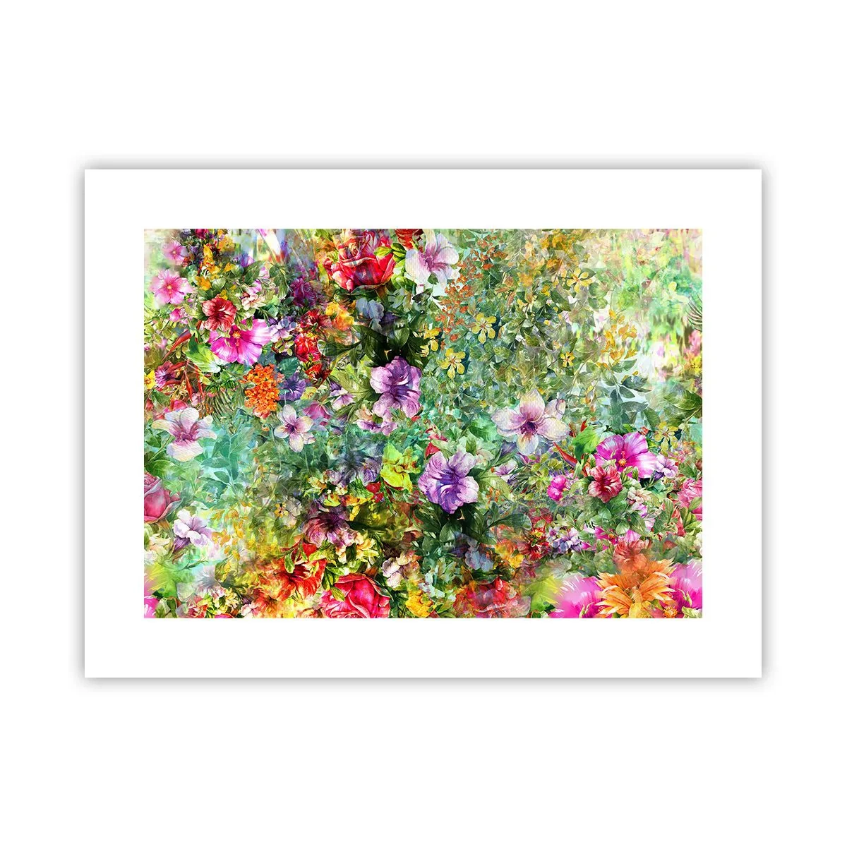 Poster - Să ne pierdem în flori - 40x30 cm