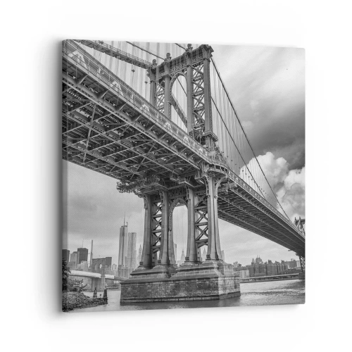 Tablou pe pânză - Spre inima orașului - 30x30 cm