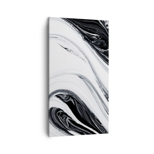 Tablou pe pânză - Combinație de contrarii - 45x80 cm