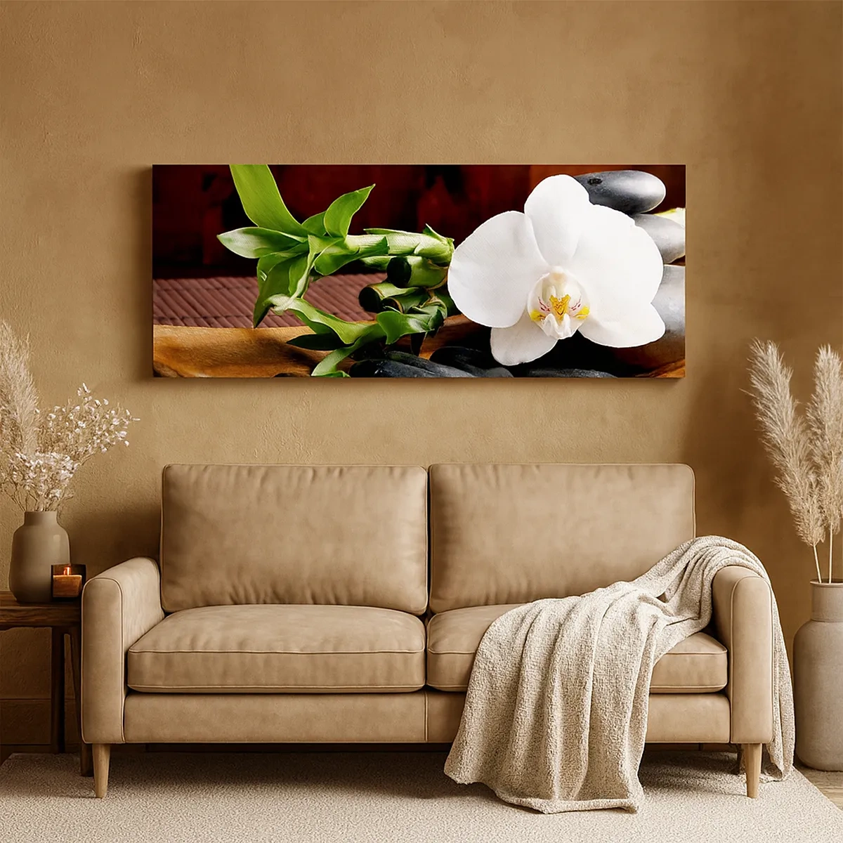 Tablou pe pânză - Lasă natura să te atingă - 30x30 cm