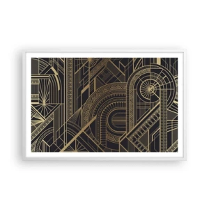 Poster în ramă albă - Concepte, idei, planuri - 91x61 cm