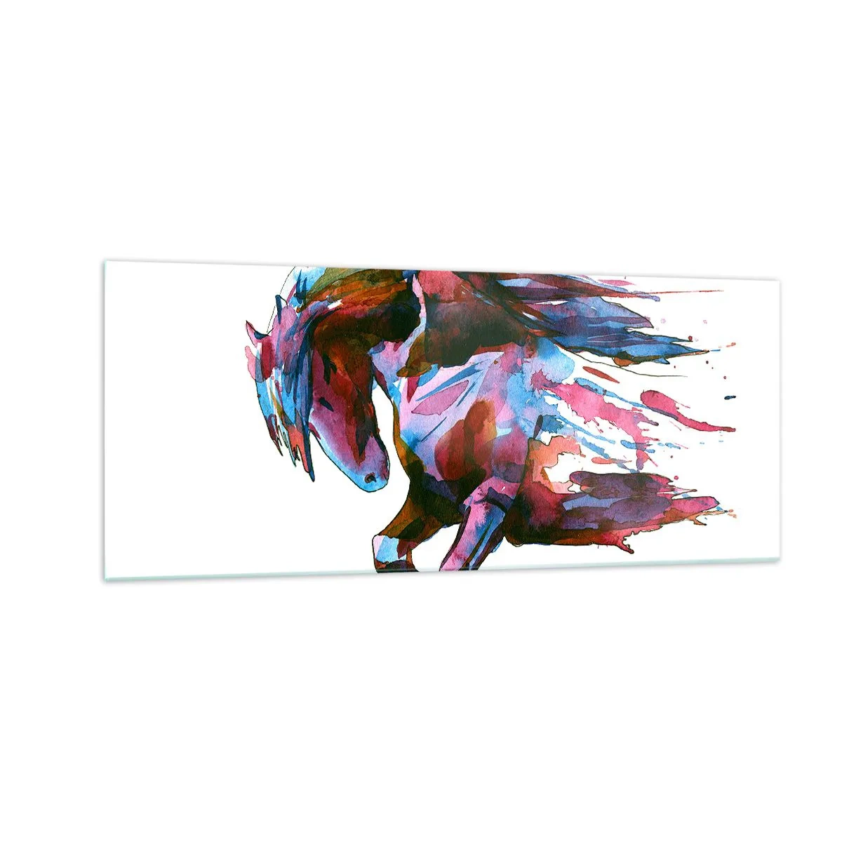 Tablou pe sticlă - În exaltare - 100x40 cm