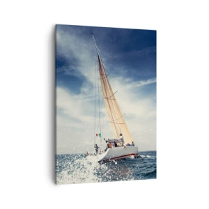 Tablou pe pânză - Nu ne vor prinde din urmă! - 50x70 cm