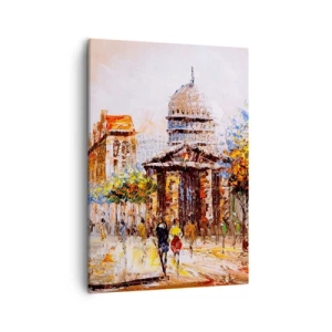 Tablou pe pânză - O plimbare pariziană - 50x70 cm