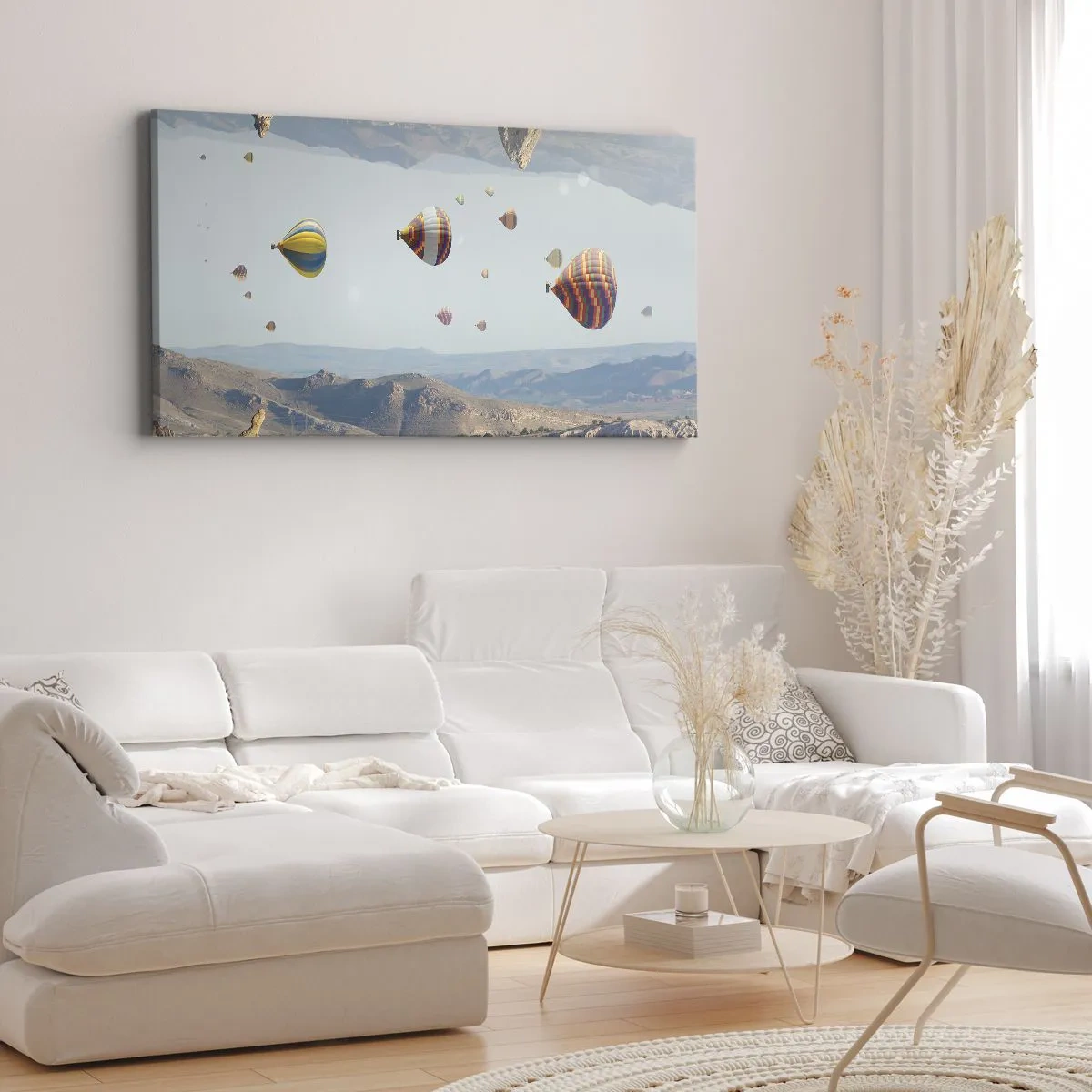 Tablou pe pânză - Orice este posibil aici - 100x40 cm