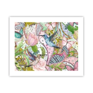 Poster - Încurcat în viță de vie - 50x40 cm