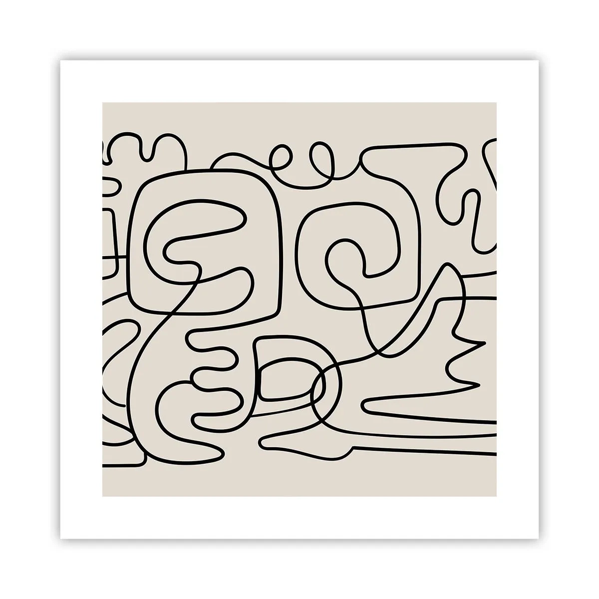 Poster - Pe traseu - 40x40 cm