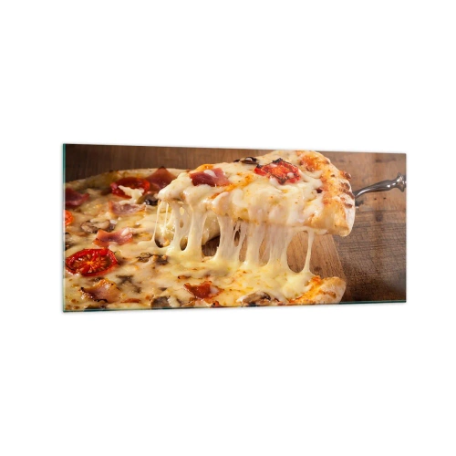 Tablou pe sticlă - O capodoperă a artei italiene - 120x50 cm