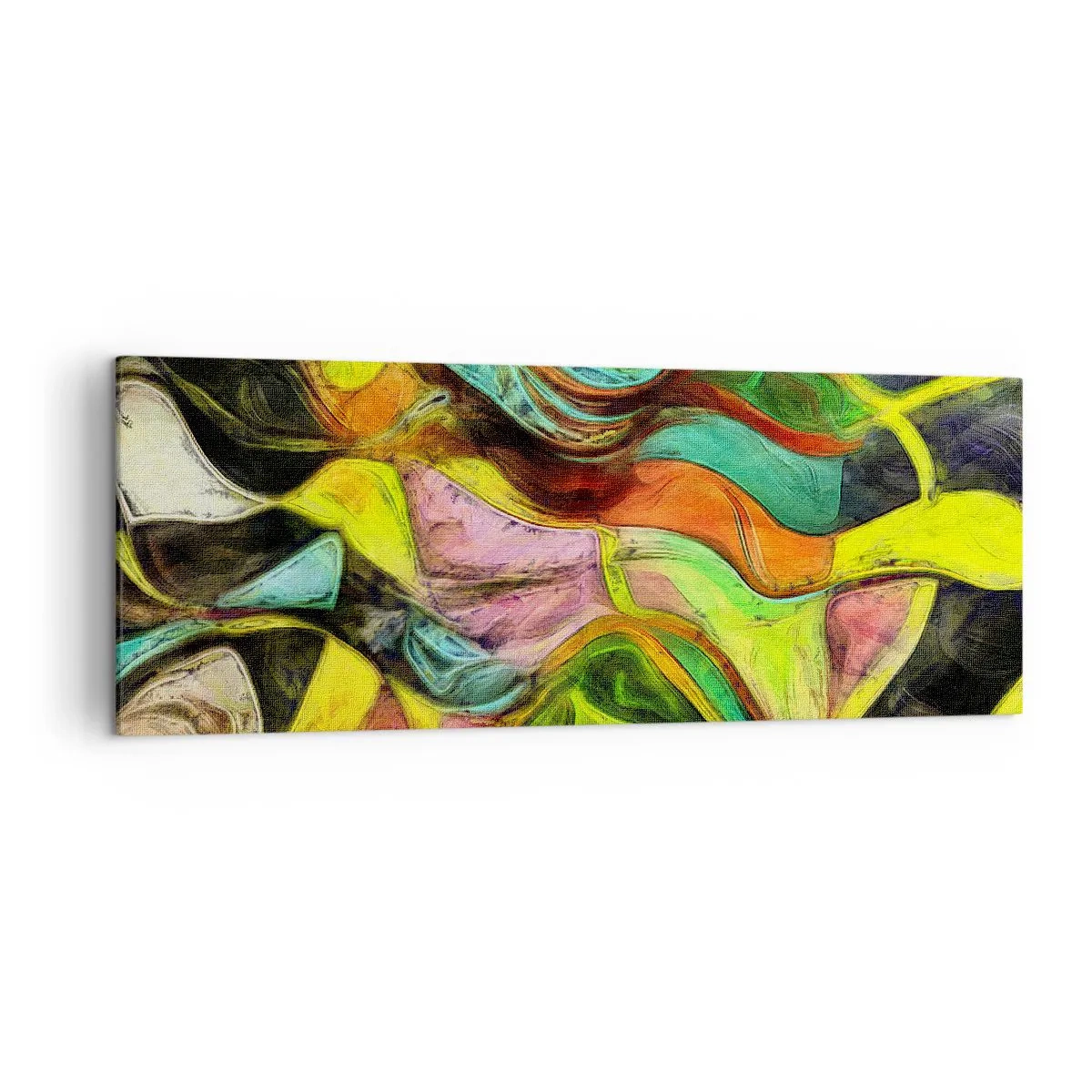 Tablou pe pânză - Mișcarea este viață - 140x50 cm