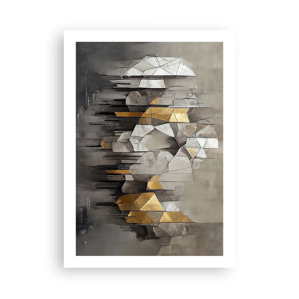 Poster - Compoziție de gheață și lumină - 50x70 cm