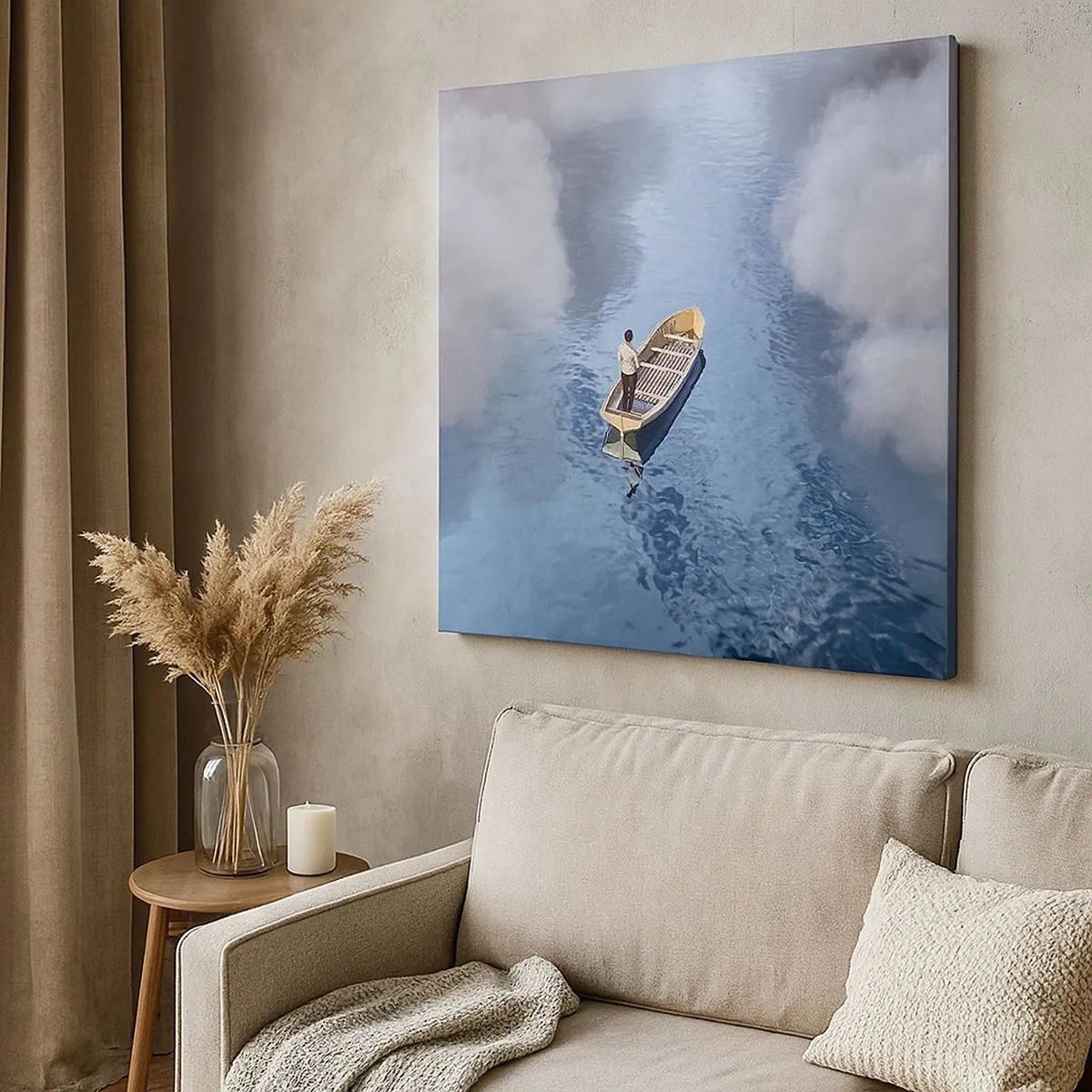 Tablou pe pânză - Viață - călătorie - necunoscut - 30x30 cm