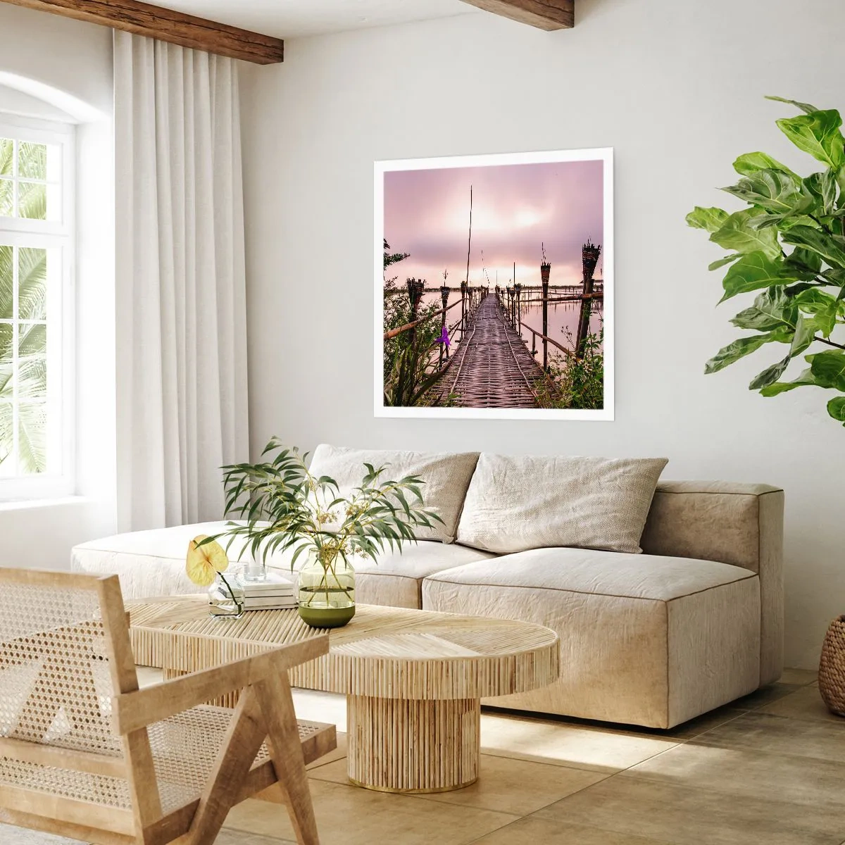 Poster - Pacea și liniștea Asiei - 50x50 cm