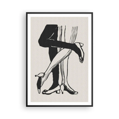 Poster în ramă neagră - Atributul feminin - 70x100 cm