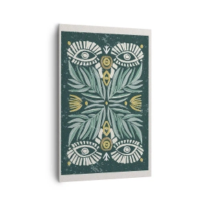 Tablou pe pânză - Ca un decupaj folcloric - 80x120 cm