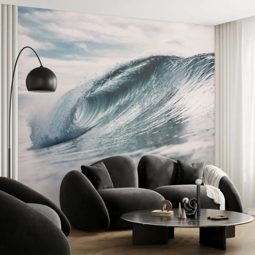 Tapet Premium Sand - Summitul apei - Valul mării, Mare, Ocean - 300x210 cm
