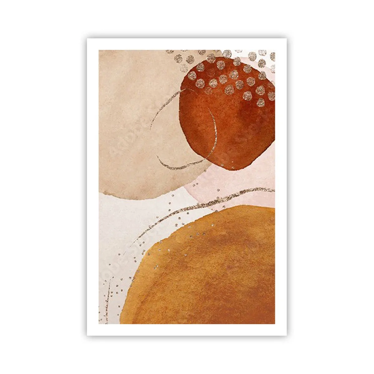 Poster - Rotunjime și mișcare - 61x91 cm