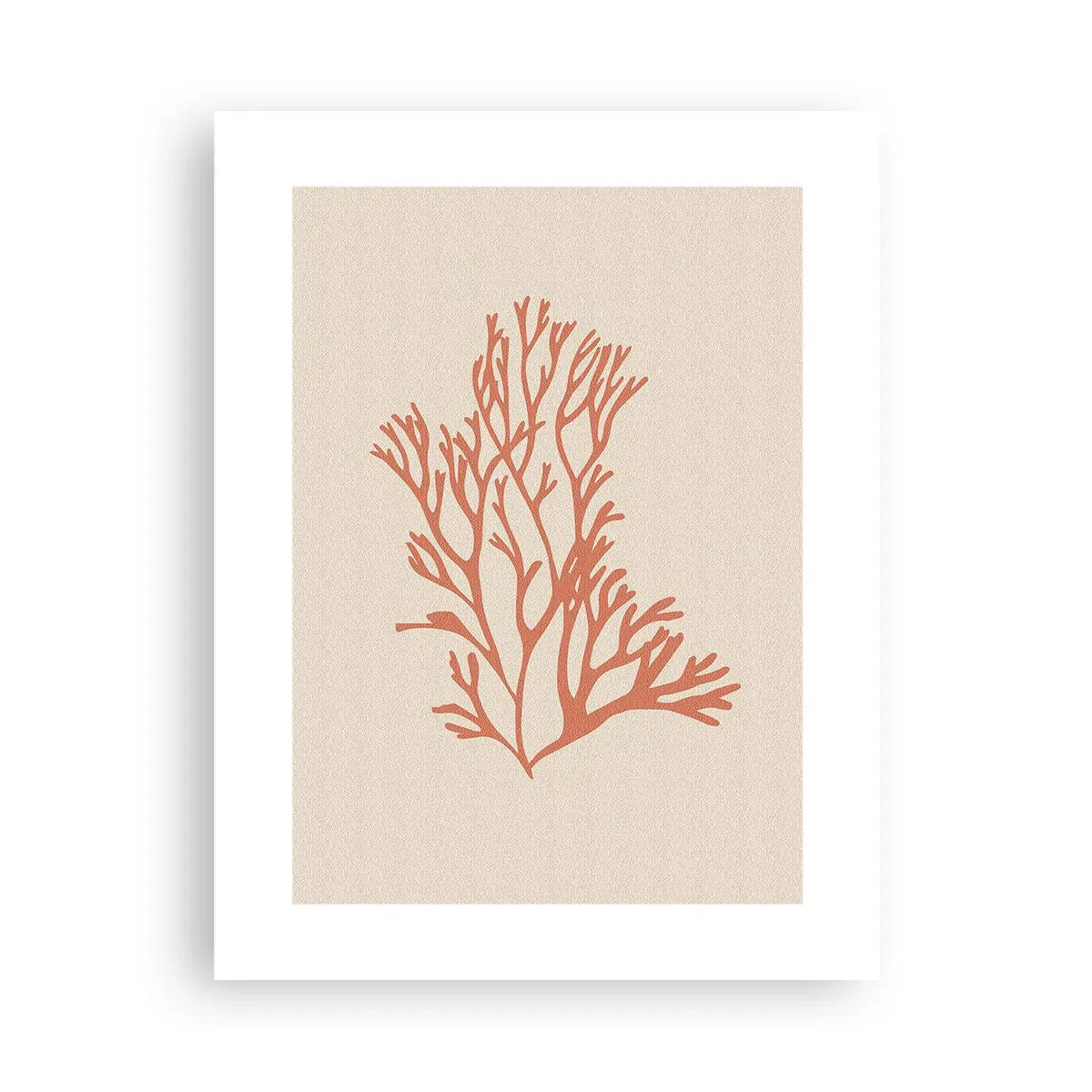 Poster - Coral filigranat - 30x40 cm