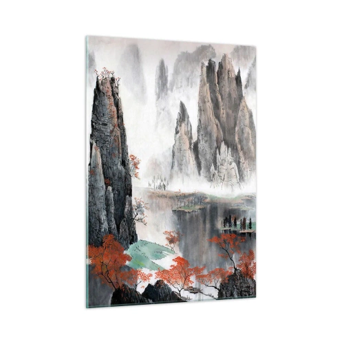 Tablou pe sticlă - Gardieni puternici - 50x70 cm