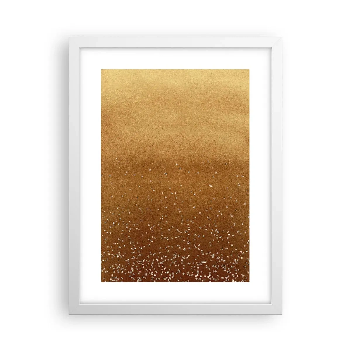 Poster în ramă albă - Nașterea luminii - 30x40 cm