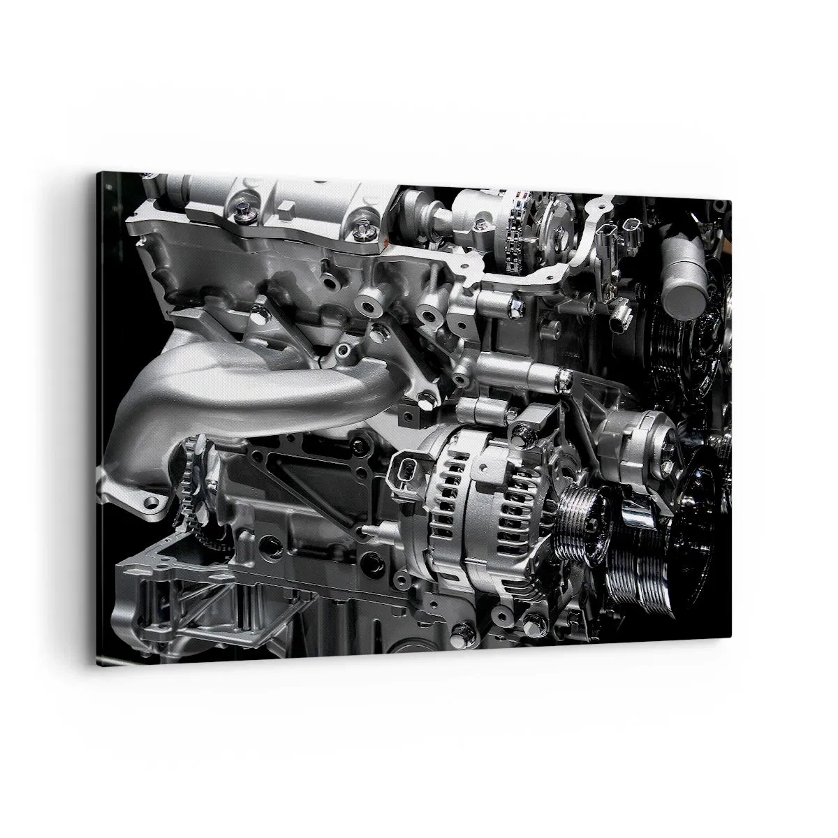 Tablou pe pânză - De oțel, frumos, puternic - 100x70 cm